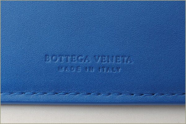 bv 16 063 5 Bottega Veneta Wallet Intrecciato Peacock Blue