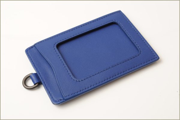 bv 18 010 3 Bottega Veneta Card Case Intrecciato Nappa Blue