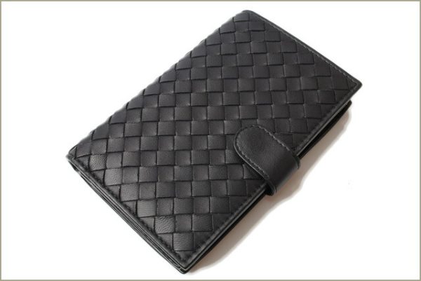 bv 18 025 2 Bottega Veneta Wallet Intrecciato Blue