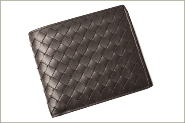 bv 18 047 2 Bottega Veneta Wallet Intrecciato Black