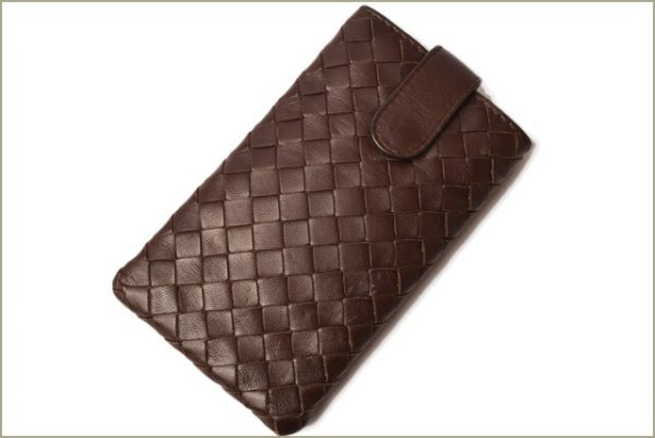 bv 18 052 2 Bottega Veneta iPhone Case Intrecciato Brown