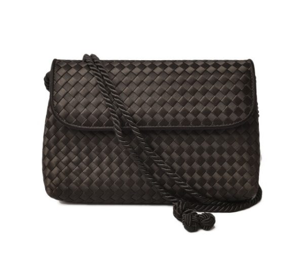 bv 18 055 1 Bottega Veneta Clutch Bag Satin Black