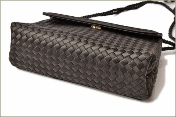 bv 18 055 3 Bottega Veneta Clutch Bag Satin Black