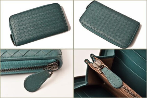 bv 18 056 2 Bottega Veneta Long Wallet Deep Green