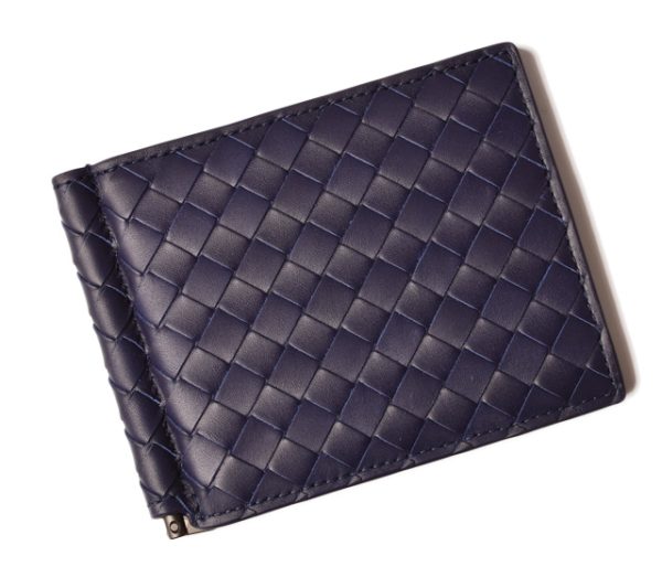 bv 18 061 1 Bottega Veneta Wallet Calf Blue