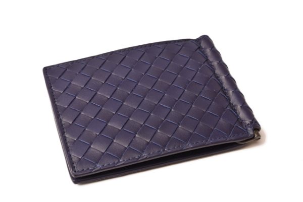 bv 18 061 2 Bottega Veneta Wallet Calf Blue