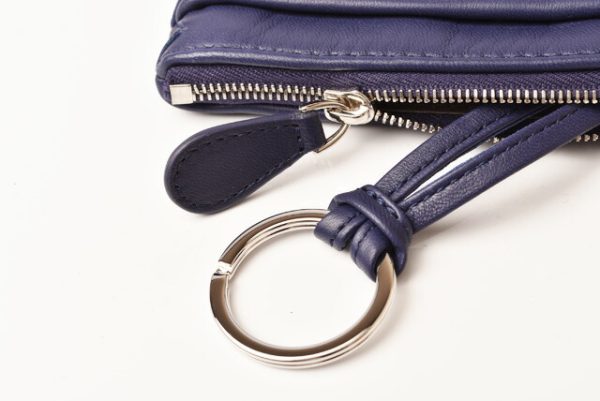 bv 18 071 4 Bottega Veneta Key Case Nappa Blue