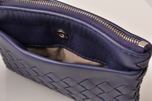 bv 18 071 7 Bottega Veneta Key Case Nappa Blue