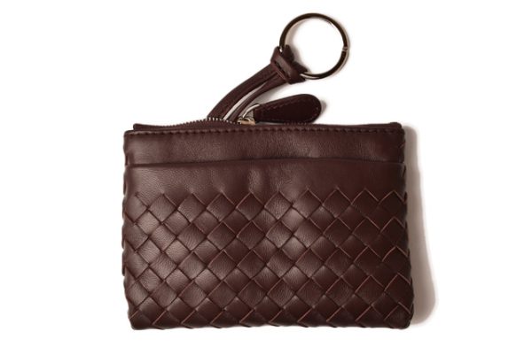 bv 18 072 2 Bottega Veneta Key Case Nappa Burgundy