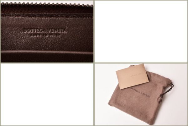 bv 19 008 9 Bottega Veneta Card Case Intrecciato Calf Brown