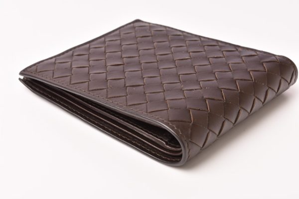 bv 19 010 5 Bottega Veneta Wallet Intrecciato Brown