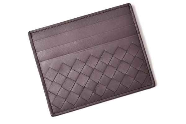 bv 19 027 2 Bottega Veneta Card Case Intrecciato Nappa Black