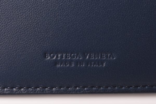 bv 19 047 6 Bottega Veneta Wallet Intrecciato Blue