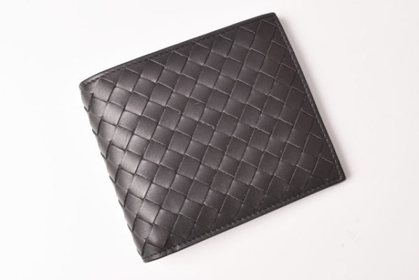 bv 19 048 2 Bottega Veneta Wallet Intrecciato Black