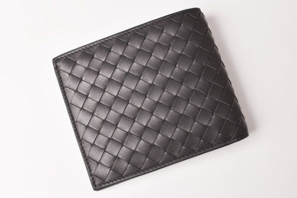 bv 19 048 3 Bottega Veneta Wallet Intrecciato Black