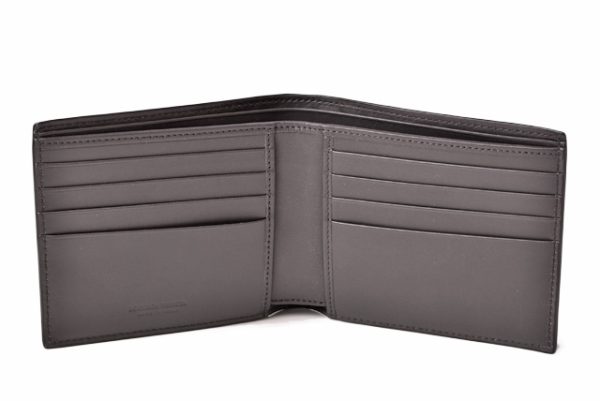 bv 19 048 4 Bottega Veneta Wallet Intrecciato Black