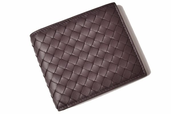 bv 19 050 2 Bottega Veneta Wallet Intrecciato Brown