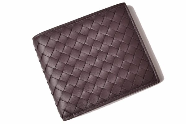 bv 19 050 2 Bottega Veneta Wallet Intrecciato Brown Black