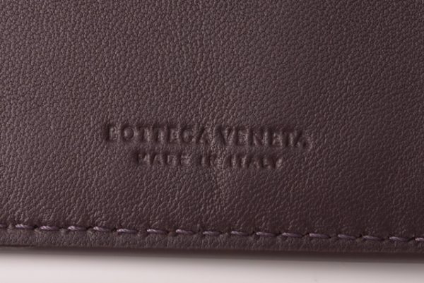 bv 19 050 4 Bottega Veneta Wallet Intrecciato Brown Black