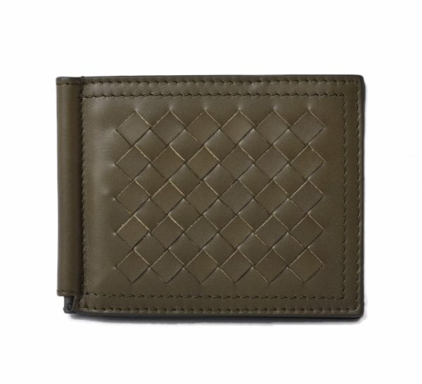 bv 19 064 1 Bottega Veneta Wallet Calf Army Green