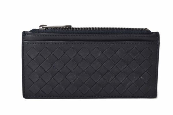 bv 19 p10 6 Bottega Veneta Coin Case Intrecciato Blue Blue