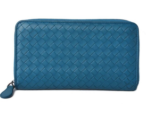 bv 20 005 1 Bottega Veneta Long Wallet Blue