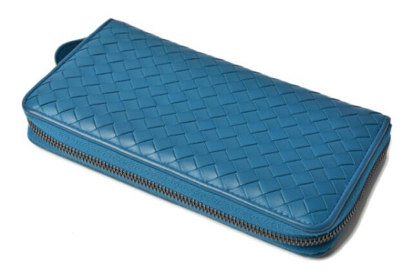 bv 20 005 3 Bottega Veneta Long Wallet Blue