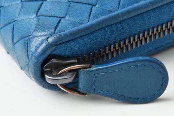 bv 20 005 4 Bottega Veneta Long Wallet Blue