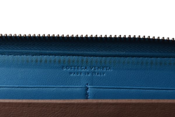 bv 20 005 7 Bottega Veneta Long Wallet Blue