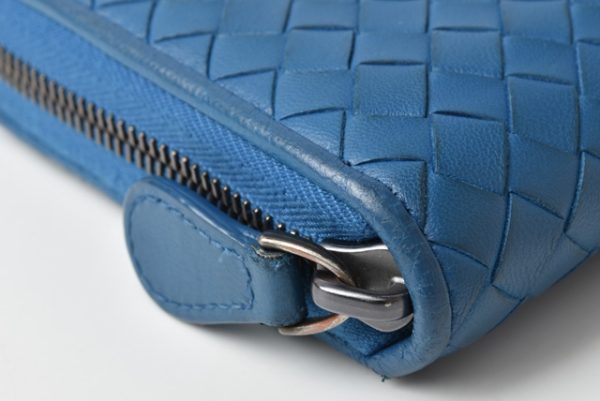 bv 20 005 9 Bottega Veneta Long Wallet Blue