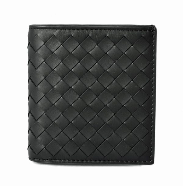 bv 201104 708 5 1 Bottega Veneta Wallet Intrecciato Black