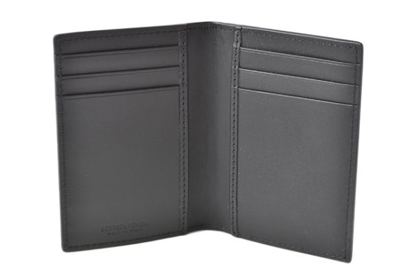 bv 201104 708 6 5 Bottega Veneta Card Case Intrecciato Black