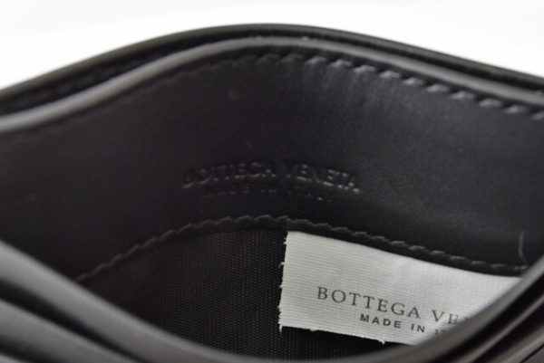 bv 201104 708 7 4 Bottega Veneta Card Case Intrecciato Black