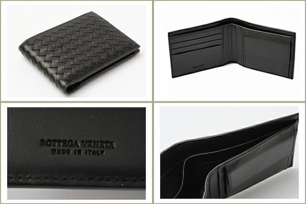 bv 224 2 Bottega Veneta Wallet VN Black