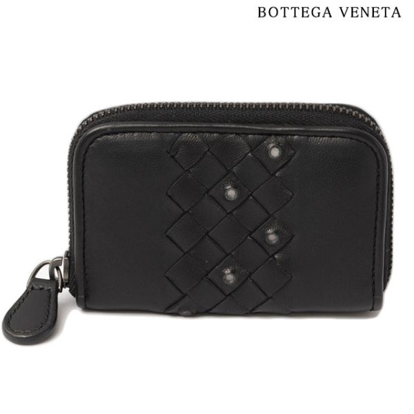 bv 405 14 1 Bottega Veneta Coin Case Black