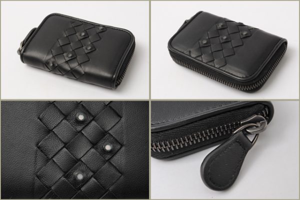 bv 405 14 2 Bottega Veneta Coin Case Black