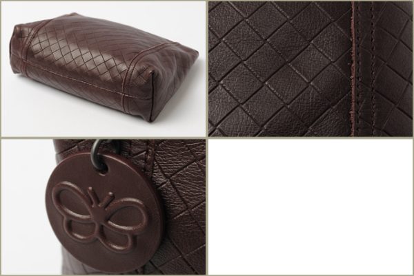 bv p56417 2 Bottega Veneta Pouch Intreccio Mirage Bordeaux