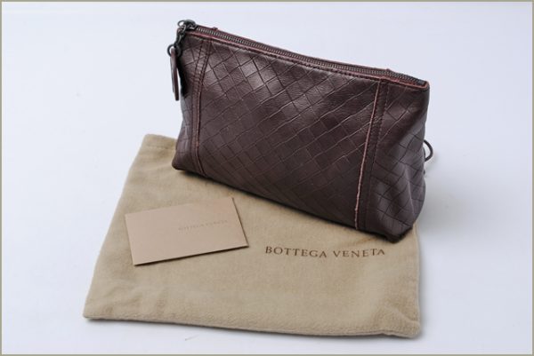 bv p56417 4 Bottega Veneta Pouch Intreccio Mirage Bordeaux