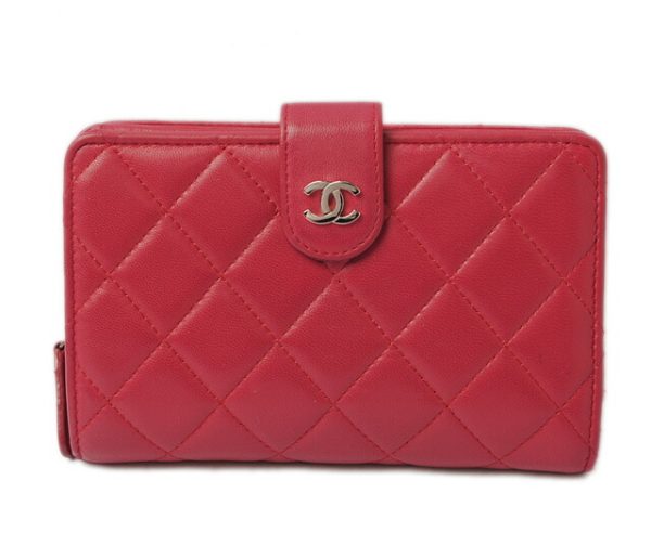 c 17 009 1 Chanel Matelasse Wallet 2 FFuchsia