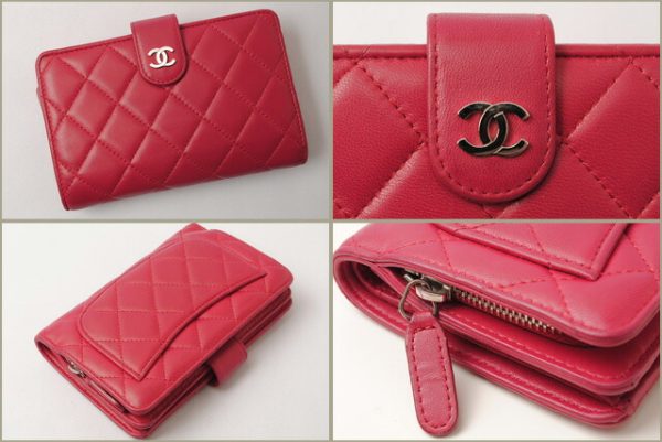 c 17 009 3 Chanel Matelasse Wallet 2 FFuchsia