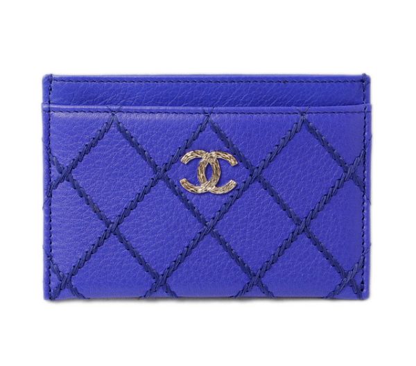 c 17 070 1 CHANEL Card Case Coco Mark Purple