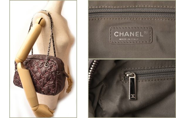 c 18 012 7 Chanel Paris Vizance Bag Quilting Purple