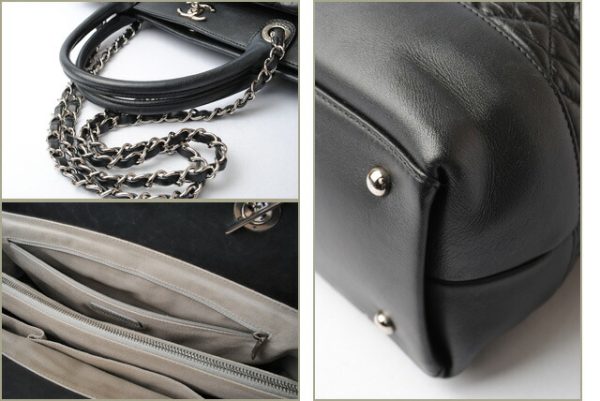 c 18 013 7 Chanel Chain Bag Black