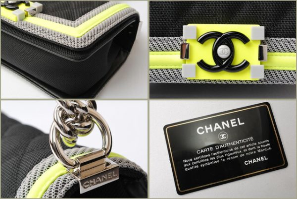 c 18 020 8 CHANEL Chain Shoulder Bag Boy Chanel Yellow