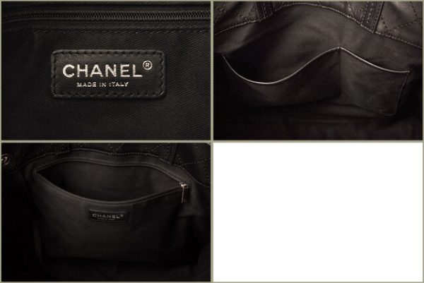 c 18 068 8 Chanel Chain Wallet Caviar Skin Black