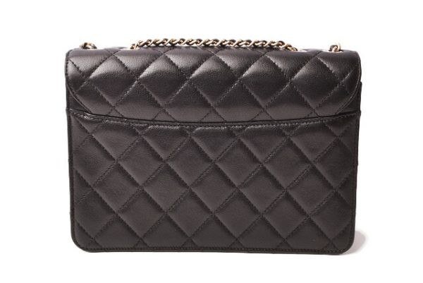 c 19 014 3 CHANEL Shoulder Bag Matelasse Black