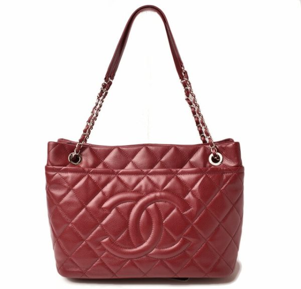 c 19 027 1 CHANEL Shoulder Bag Caviar Rouge Red