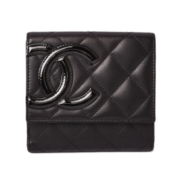 c 19 064 1 CHANEL Wallet Cambon Black