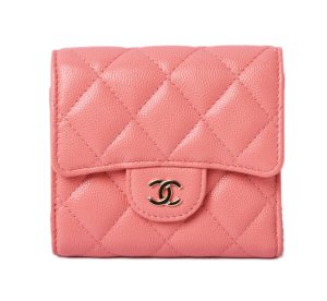 c 19 p0820 3 1 CHANEL round long wallet caviar skin Bordeaucard