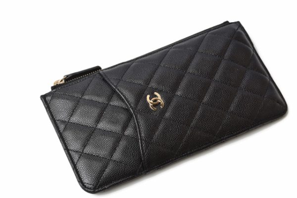 c 19 p1 2 Chanel 2 Way Bag Lambskin Black